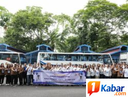 Bawa Nama Sumut, Kontingen Pesparawi Deli Serdang Barangkat ke Papua Barat