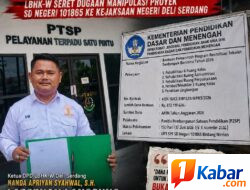 Skandal Proyek Revitalisasi Sekolah, Kepala Sekolah Jadi Pelaksana, LBHK-W Seret Dugaan Manipulasi Proyek SD Negeri 101865 ke Kejari Deli Serdang
