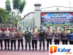 Brimob Polda Sumut Tunjukkan Kesiapan Total, Apel Gelar Pasukan Operasi Kepolisian “ASEAN U-19 TOBA 2026” Resmi Digelar