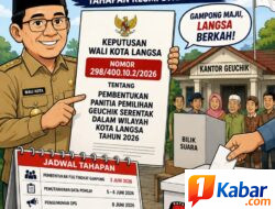 Wali Kota Langsa Terbitkan SK Pilchiksung 2026, Pemungutan Suara Digelar 19 Juli