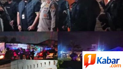 Brimob Polda Sumut Dukung Penggerebekan dan Penertiban Lokasi Terindikasi Narkoba di Kawasan Jermal