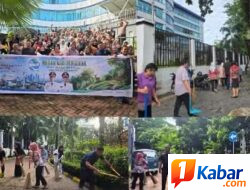 Dukung “Medan Asri Bergerak”, Sekretariat DPRD Kota Medan Adakan Gotong Royong Masal Bersih Lingkungan!