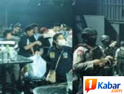 Sinergi Brimob Polda Sumut bersama BNNP Sumut Perangi Narkoba, Dua Pengunjung Tempat Hiburan Malam Terindikasi Positif