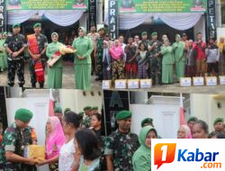 Silaturahmi hingga Kunjungan Kerja Dandim 0201/Medan bersama Ketua Persit KCK Cabang XI Kodim 0201/Medan ke Koramil 0201-05/Medan Baru