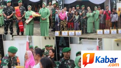 Silaturahmi hingga Kunjungan Kerja Dandim 0201/Medan bersama Ketua Persit KCK Cabang XI Kodim 0201/Medan ke Koramil 0201-05/Medan Baru