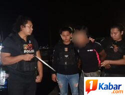 Patroli Cipta Kondisi, Team Tarsius Polres Bitung Amankan Pria Pembawa Pisau Badik di Aertembaga