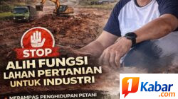 Aktivis SUHU Deli Serdang Soroti Dugaan Alih Fungsi Lahan Pertanian Jadi Pabrik di Desa Sukamandi Hilir