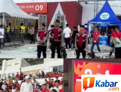 Dihadiri Jokowi dan Disaksikan 20 Ribu Penonton, Pengamanan Polda Sumut pada Laga Indonesia vs Vietnam Berjalan Optimal
