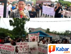 Ratusan Mahasiswa bersama Masyarakat Desa Sidorejo I Jati Baru Geruduk Polresta Deli Serdang, Desak Polresta Deli Serdang Percepat Proses Hukum Dugaan Korupsi APBDesa TA 2023-2024 Desa Sidoarjo I Jati Baru yang Dinilai Jalan Ditempat