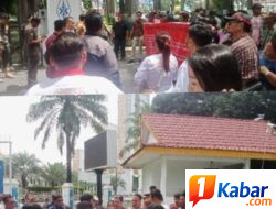 Sejumlah Aliansi Masyarakat Desa Amplas Geruduk Kantor Bupati dan Kantor DPRD Deli Serdang, Tolak Dugaan Kecurangan di Pilkades Desa Amplas