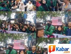 Ratusan Massa Aliansi Mahasiswa Gelar Aksi Demonstrasi di Depan Gedung DPRD Provinsi Sumut, Tuntut Hentikan Program MBG, Tolak Revisi UU Polri, Jaga Harga BBM dan Desak Pemerintah untuk Segera Mengesahkan RUU Masyarakat Adat