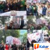 Demonstrasi Aliansi Mahasiswa dan Rakyat Bersatu Sumatera Utara di Kota Medan Diwarnai Keranda Simbolik Anti Korupsi