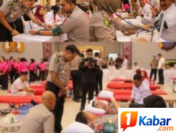 Peringati HUT Bhayangkara ke-80 Tahun, Polda Sumut Gelar Bakti Kesehatan Donor Darah untuk Kemanusiaan