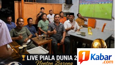 Haji Affan Alfian Bintang, SE Nobar Piala Dunia 2026 Bersama Sahabat dan Kerabat di Gedung Putih