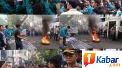 Ratusan Mahasiswa UNIMED Demo di Depan Kantor DPRD Provinsi Sumut, Tuntut Program MBG dan Kopdes Dihentikan