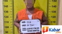 Satres Narkoba Polresta Deli Serdang Berhasil Tangkap Seorang Laki-Laki di Pantai Labu, Barang Bukti dengan Berat Bruto 0,42 Gram Sabu Disita