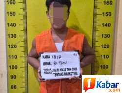 Satres Narkoba Polresta Deli Serdang Berhasil Tangkap Seorang Laki-Laki di Pantai Labu, Barang Bukti dengan Berat Bruto 0,42 Gram Sabu Disita