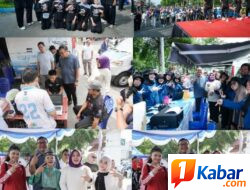 Ratusan Masyarakat Padati Car Free Day di Lapangan Segitiga Lubuk Pakam, Bupati Deli Serdang Dorong Tingkatkan Fasilitas Publik