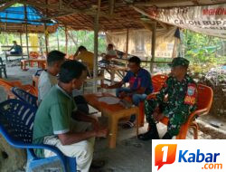 Kodim 0102/Pidie Perkuat Keamanan Desa Melalui Komsos Bersama Warga Kayee Jatoe