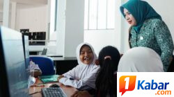 Les Bahasa Inggris dan Komputer Gratis Resmi Dibuka, Anak-Anak Deli Serdang Antusias Belajar di Perpustakaan Deli Serdang
