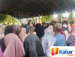 853 Warga Penerima Undangan Jadup Tahap II Gampong Birem Puntong Berlangsung Kondusif