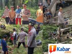 Warga Tanah Jawa Hanyut di Sungai Bah Tongguran, Kapolsek Banuara Manurung Turun Langsung Pimpin Pencarian