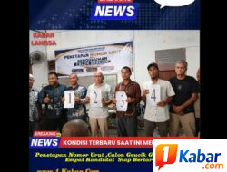 Empat Calon Geuchik Gampong Jawa Resmi Kantongi Nomor Urut, P2G Ajak Wujudkan Pilchiksung Damai dan Bermartabat