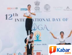 ITDC Gandeng Konjen India dan SVCC Rayakan Hari Yoga Internasional ke-12 di Nusa Dua,