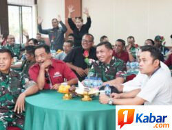 Sinergi Tanpa Batas, Kapendam IX/Udayana Ajak Awak Media Nobar Piala Dunia 2026