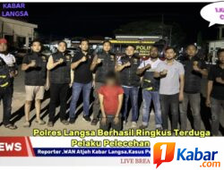 URC Satreskrim Polres Langsa Ringkus Terduga Pelaku Pelecehan Anak di Aceh Tamiang