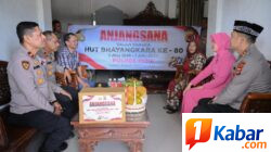 ‎Polres Pidie Gelar Anjangsana, Pererat Silaturahmi dengan Purnawirawan, Warakawuri dan Personel Sakit