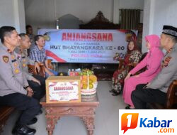 ‎Polres Pidie Gelar Anjangsana, Pererat Silaturahmi dengan Purnawirawan, Warakawuri dan Personel Sakit