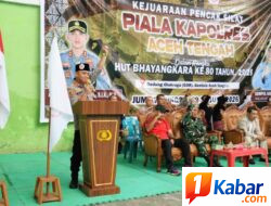 Dorong Lahirnya Pendekar-Pendekar Muda Berprestasi Kapolres Aceh Tengah Buka Kejuaraan Pencak Silat HUT Bhayangkara Ke 80