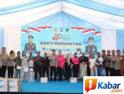 Kapolresta Manado Dampingi Kapolda Sulut pada Puncak Bakkes dan Bansos Hari Bhayangkara ke-80, Wujud Kepedulian Polri kepada Masyarakat