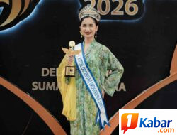 Yemima Mutiara Caren Sitanggang Asal Deli Serdang Raih Juara Putri Otonomi Indonesia 2026