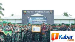 Pangdam I/BB Kunjungi Brigif 7/Rimba Raya, Ingatkan Prajurit Selalu Bersyukur, Disiplin dan Bijak Bermedia Sosial