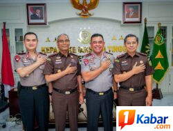 Didampingi Wakapolda bersama Dirkrimsus, Kapolda Sumut Silaturahmi dengan Kajati Sumut, Tegaskan Polri dan Kejaksaan Akan Terus Menjalin Sinergitas