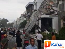 Polisi Selidiki Ledakan Dahsyat Hancurkan Rumah Mewah di Kompleks Grand Polonia Medan, Diduga Akibat Kebocoran Pipa Gas