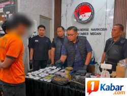 Modus Kirim Paket Jasa Ekspedisi Terbongkar, Satres Narkoba Polrestabes Medan Bongkar Sindikat Narkoba Lintas Pulau