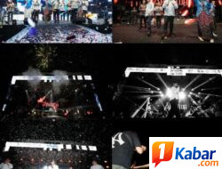 Ribuan Warga Tumpah Ruah di Alun-Alun Pemkab Deli Serdang pada Malam Pesta Rakyat Meriahkan HUT ke-80 Deli Serdang dan APKASI ke-26, Armada Band dan Penyanyi Pop Lyodra Sukses Menghibur Pengunjung dan Histeris Meneriaki Idolanya
