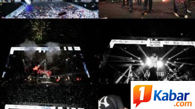 Ribuan Warga Tumpah Ruah di Alun-Alun Pemkab Deli Serdang pada Malam Pesta Rakyat Meriahkan HUT ke-80 Deli Serdang dan APKASI ke-26, Armada Band dan Penyanyi Pop Lyodra Sukses Menghibur Pengunjung dan Histeris Meneriaki Idolanya