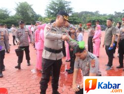 Polres Subulussalam Gelar Upacara Kenaikan Pangkat Personel Periode 1 Juli 2026