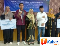 Wakil Bupati Ir. H. Razuardi M.T Membuka Pelatihan Fashion Wastra Nusantara.