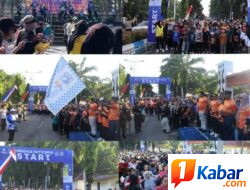 Bupati Madina Saipullah Nasution Lepas 8.000 Peserta Fun Walk HUT ke-26 APKASI dan HUT ke-80 Deli Serdang, Senam Bersama, Hiburan Rakyat serta Pembagian Berbagai Door Prize Menarik