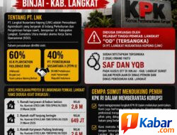 GEMPA SUMUT Minta KPK untuk Usut Dugaan PT. Langkat Nusantara Kepong Berkaitan dengan OTT di Binjai dan Langkat