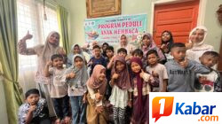 POSYANDU PERMATA HATI PULO ARA PANDU ANAK GEMAR MEMBACA SELAMA SEMINGGU