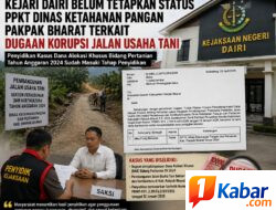 Kejari Dairi Belum Tetapkan Status PPTK Dinas Ketahanan Pangan Pakpak Bharat Terkait Dugaan Korupsi Jalan Usaha Tani
