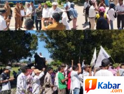 Kades Talapeta Diduga Picu Ketegangan, Aksi Unjuk Rasa Massa AMPK di Kantor Camat STM Hilir Berlangsung Ricuh