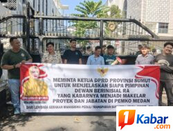 Anggota DPRD Provinsi Sumut Inisial “RA” Kembali Diseret Dugaan Kasus Makelar Proyek di Pemko Medan, GMPET-SU Desak Pimpinan Dewan Bertindak!