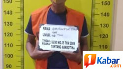 Satres Narkoba Polresta Deli Serdang Tangkap Pelaku Pengedar Sabu di Desa Buntu Bedimbar